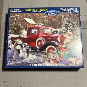 “Santa’s Truck” White Mountain puzzle 1000 piece
